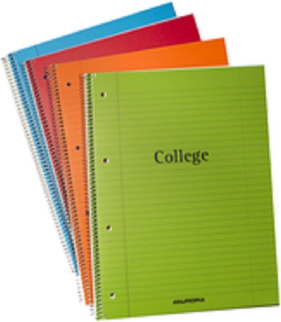 A5 Notitieboek Otto gerecycled karton - 80 vel - gelinieerd bedrukken