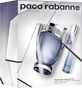 Paco Rabanne Invictus Giftset - 100 ml eau de toilette spray + 20 ml eau de toilette spray - cadeauset voor heren