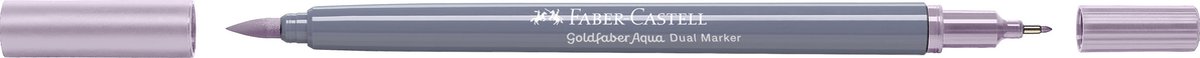 Faber-Castell - Duo aquarel marker - Goldfaber - hyacinth 282 - brush / 0,6mm - FC-164682