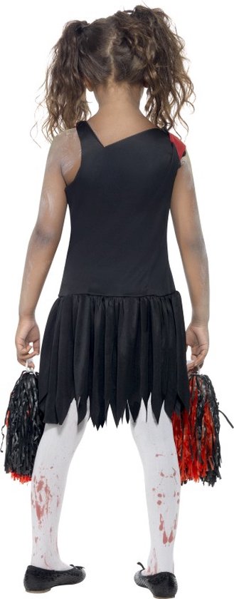 "Verkleedkostuum zombie cheerleader voor meisjes Halloween pak - Kinderkostuums - 152/164"