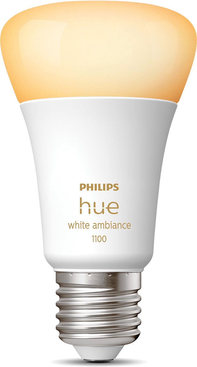 Philips Hue standaardlamp E27 Lichtbron - warm tot koelwitlicht - 1-pack - 1100lm - Bluetooth — afbeelding 3