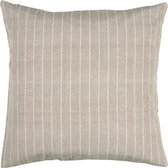 IB Laursen - Kussenhoes streepjes - Beige - 50 cm