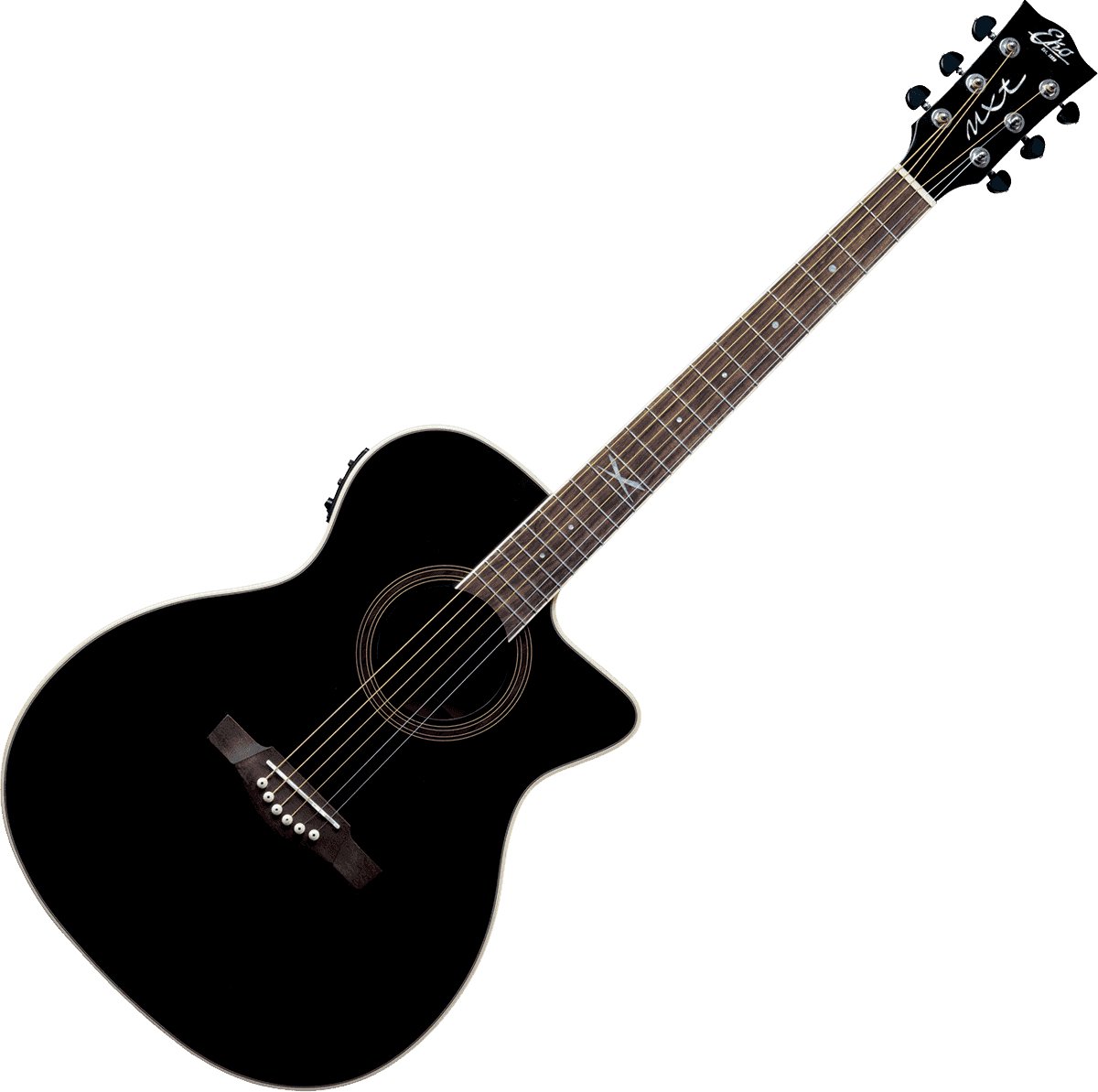 EKO NXT - Semi akoestische gitaar - A100CWE Zwart