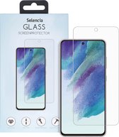 Selencia Screenprotector Geschikt voor Samsung Galaxy S21 FE Tempered Glass - Selencia Gehard Glas Screenprotector