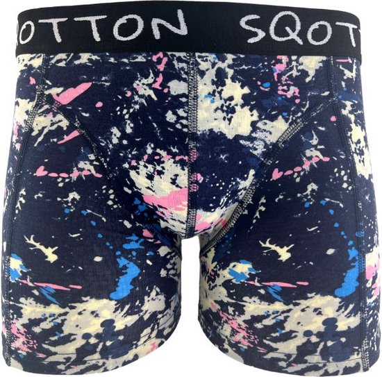 Caleçon - SQOTTON® - Splashes - Taille L