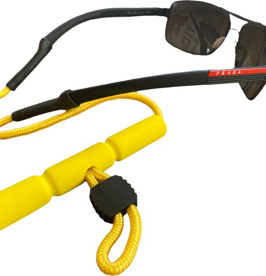 Cordon à lunettes flottant - Eyezoo® The Float - Jaune - Sports nautiques -  Surf -... | bol.com