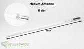 Helium Expert ® 8 dBi Antenne - 868 MHz (EU) - Fiberglass LoRaWAN Outdoor Antenne - HNT