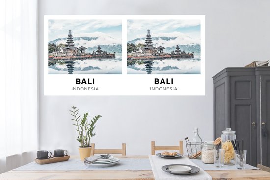 Stickers Stickers muraux - Bali - Indonésie - Nuages - 160x80 cm - Film adhésif