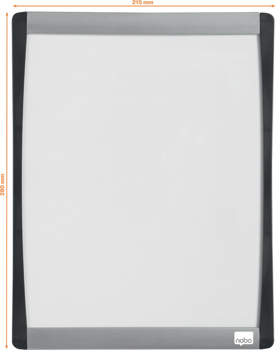 Nobo Magnetisch Whiteboard - 21,5 x 28 cm thumbnail 3