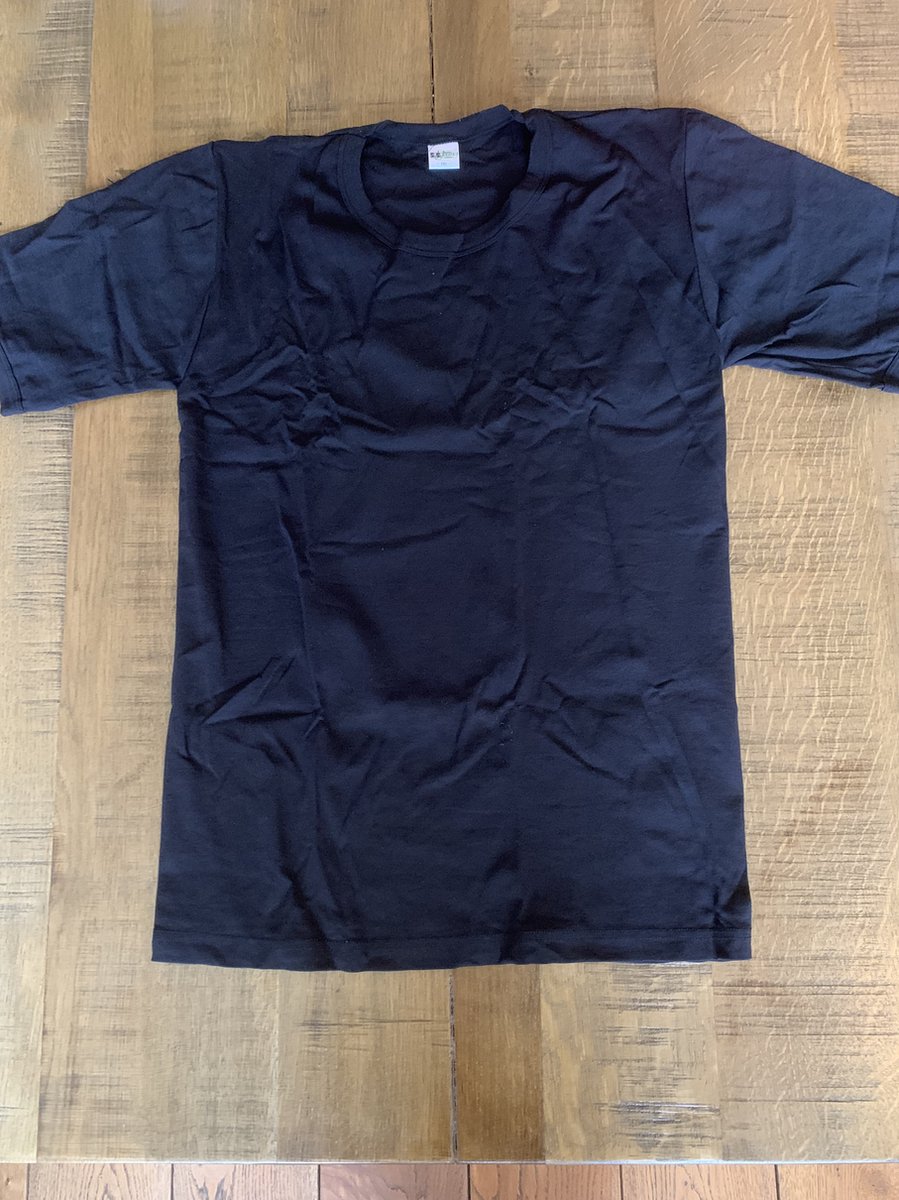Beeren Heren T-shirt Beeren Young Zwart Maat Xxl