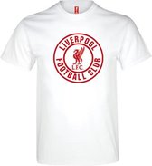 Liverpool T-shirt Wit Maat XL