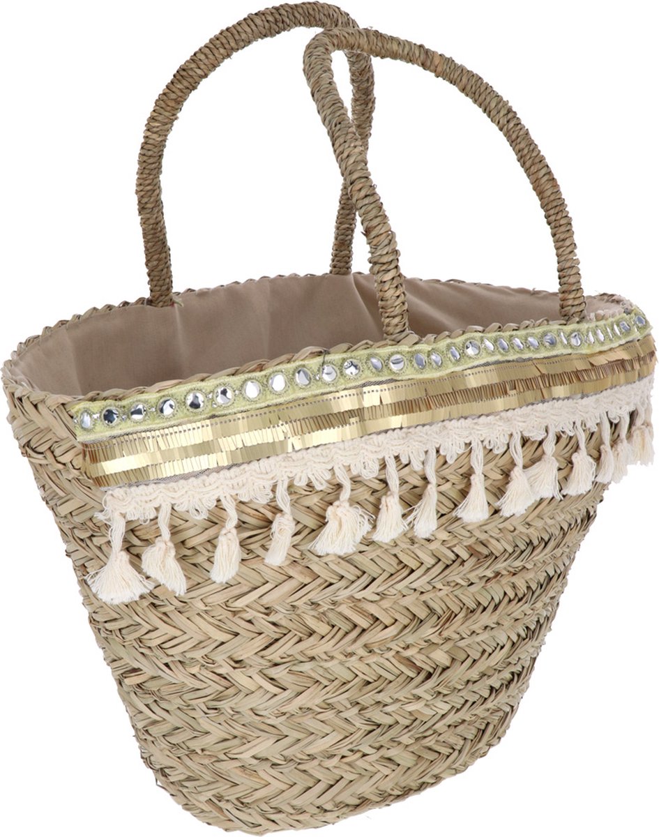 Gratis patroon handtas boodschappentas strandtas
