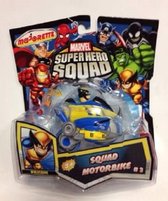 Majorette Marvel Superhero Squad Motorbike - Wolverine