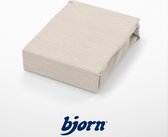 Bjorn Katto - Hoeslaken - Jersey - Eenpersoons - 90x200/100x220 - Beige