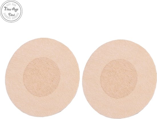 Lillypads® Premium zelfklevende tepelcover, herbruikbaar voor diepe ruguitsnijding, 8 cm, plakbeha, voor zomer