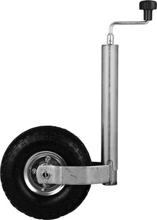 Roue avant avec bandage pneumatique 48 mm - jante acier