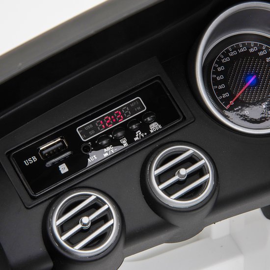 HOMCOM Kindervoertuig afstandsbediening elektrische auto Mercedes-Benz MP3 3-8 jaar 2 kleuren 370-074V90