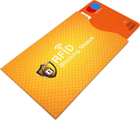 Housses de carte de crédit RFID pour carte de débit marron (lot de 3)  protecteurs de