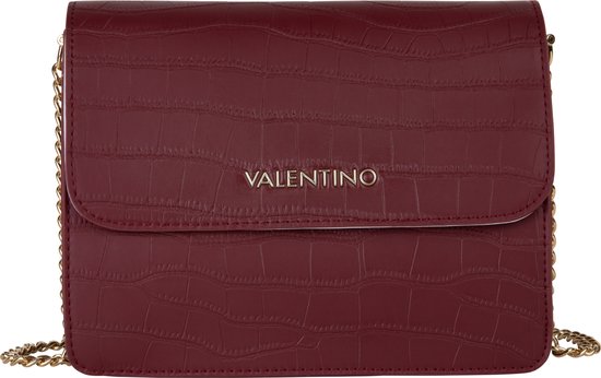 Valentino Bags Dames JUNIPER Crossbodytas - Bordeaux / Roze