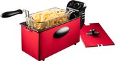 Bol.com Bestron friteuse met koude zone frituurpan met mand inclusief traploos instelbare temperatuurregelaar 2000W 35 L kleur: ... aanbieding