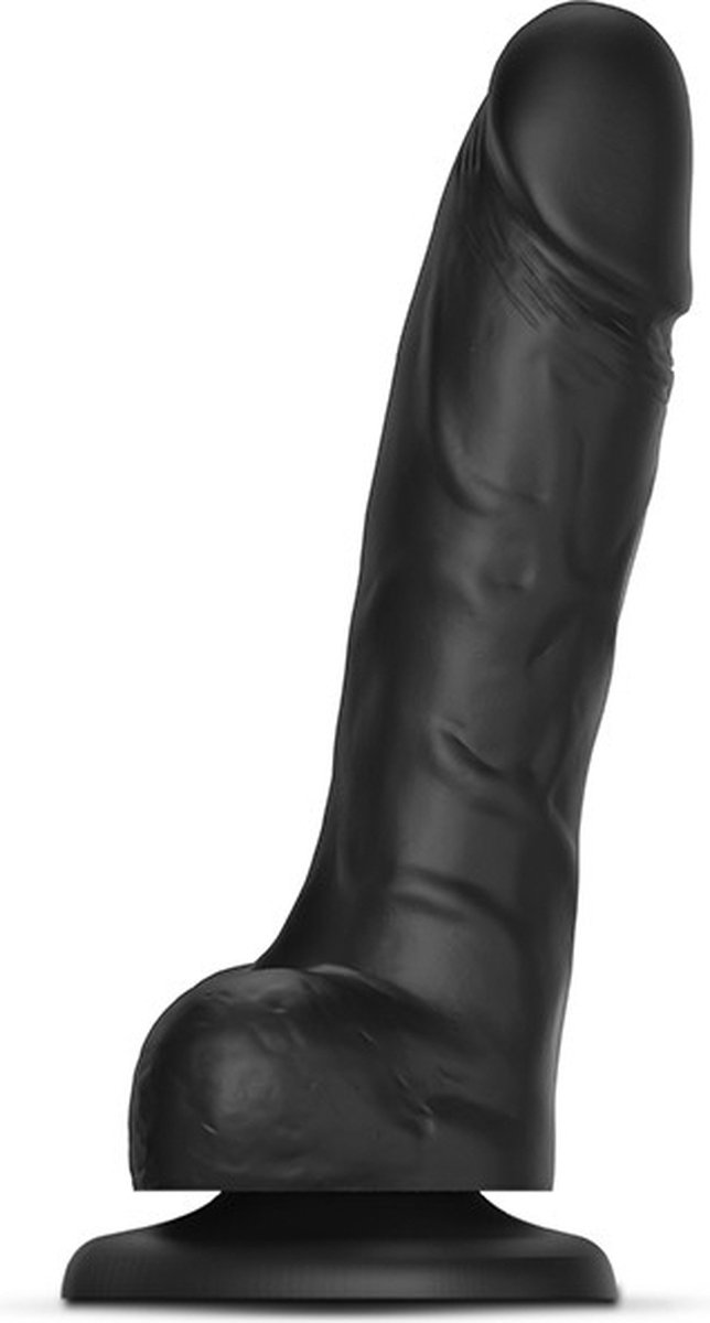 Goedkoopste Strap-On-Me - Sliding Skin Realistische Dildo - Zwart - Maat S