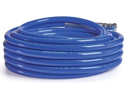 GRACO BlueMax II 240797 - Airless verfspuitslang - 15 meter (3/8 inch) - Hoge doorvoer voor plamuur en gevelverf - Ultra lichtgewicht en robuust (227 bar) - Accessoire voor zware materialen