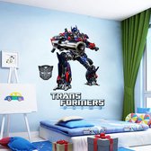 Muursticker Transformers Optimus Prime - Kinderkamer - Jongenskamer - meisjeskamer - Muurdecoratie - Wandsticker - Sticker Voor Kinderen 80×120CM