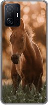 Geschikt voor Xiaomi 11T Pro hoesje - Paard - Licht - Landschap - Siliconen Telefoonhoesje