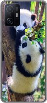 Coque de téléphone compatible avec Xiaomi 11T Pro - Pandas - Arbre - Nature - Coque de téléphone en Siliconen