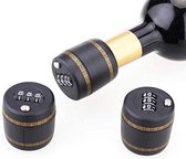 Flesslot - 5 STUKS - Wijn slot met cijfercode - Drankslot - CIijfercombinatie - Bottle lock - Flesafsluiter - Wijnstopper - flesstopper - Wijn - Bier - champagne sluiter- Alcohol