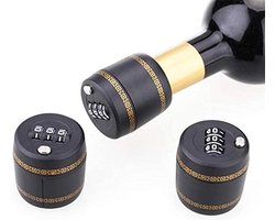 Flesslot - 5 STUKS - Wijn slot met cijfercode - Drankslot - CIijfercombinatie - Bottle lock - Flesafsluiter - Wijnstopper - flesstopper - Wijn - Bier - champagne sluiter- Alcohol Flesslot - 5 STUKS - Wijn slot met cijfercode - Drankslot - CIijfercombinatie - Bottle lock - Flesafsluiter - Wijnstopper - flesstopper - Wijn - Bier - champagne sluiter- Alcohol