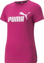 PUMA Essentials Logo Dames T-Shirt - Maat M