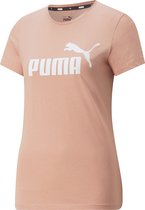 PUMA Essentials Logo Dames T-Shirt - Maat L