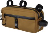 AGU Bikepacking Bar Bag Stuurtas Venture - Bruin - 2L - Waterafstotend, Reflecterend, Eenvoudige Montage, 100% Gerecycled Polyester