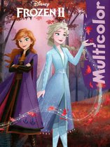 Multicolor kleurboek - Disney - Frozen II - Paars