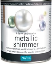 Polyvine metallic verf shimmer parelmoer 500ml