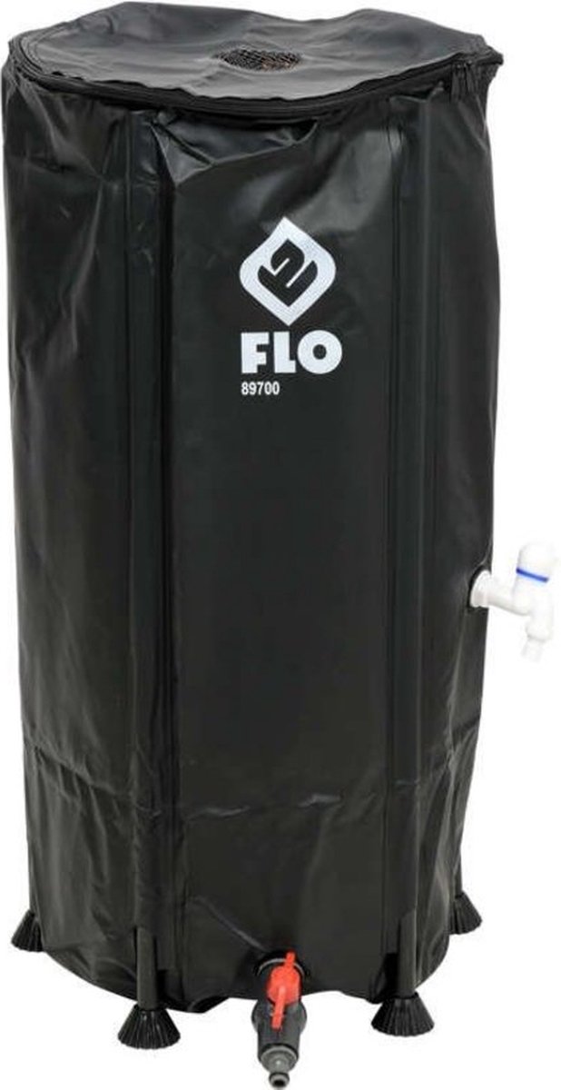 FLO-Regenton-inklapbaar-100-L-zwart