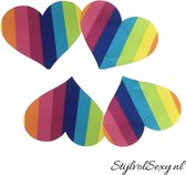 Gay Pride Tepel Stickers