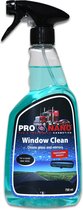 ProNano | Pro Nano Window Clean 750ml | Nano Technologie | Reinigt glas en spiegels. Elimineert vervuilingen van insecten en vergeling door rook en nicotine. Geschikt voor kunststo