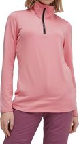 O Neill Clime Fleece Skipully - Korte Rits - Midlayer - Wintersport -  Roze Dames - Maat M