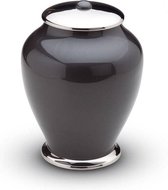 Messing urn Simplicity zwart