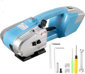 Luxiqo® Elektrische Omsnoeringsmachine -  Elektrische Handspanner - ​​Handheld Vibrospanner - Hand Omsnoeringsmachine - Strap apparaat - Strap Machine - Omsnoering Machine - Omsnoe