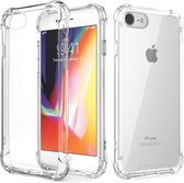 iPhone SE 2022 Shockproof case hoesje doorzichtig - iPhone SE 2022 shock proof hoesje backcover transparant - iPhone SE 2020 Shockproof Hoesje Doorzichtig