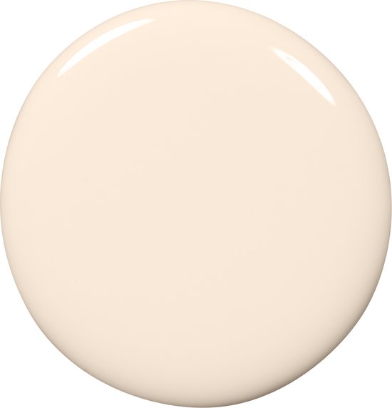 Druppel lichtbeige Essie nagellak.