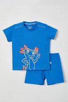 Woody Unisex Pyjama midden blauw