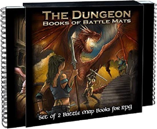Afbeelding van het spel The Dungeon Books of Battle Mats (EN)