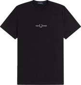 Fred Perry Embroidered T-shirt Mannen - Maat S