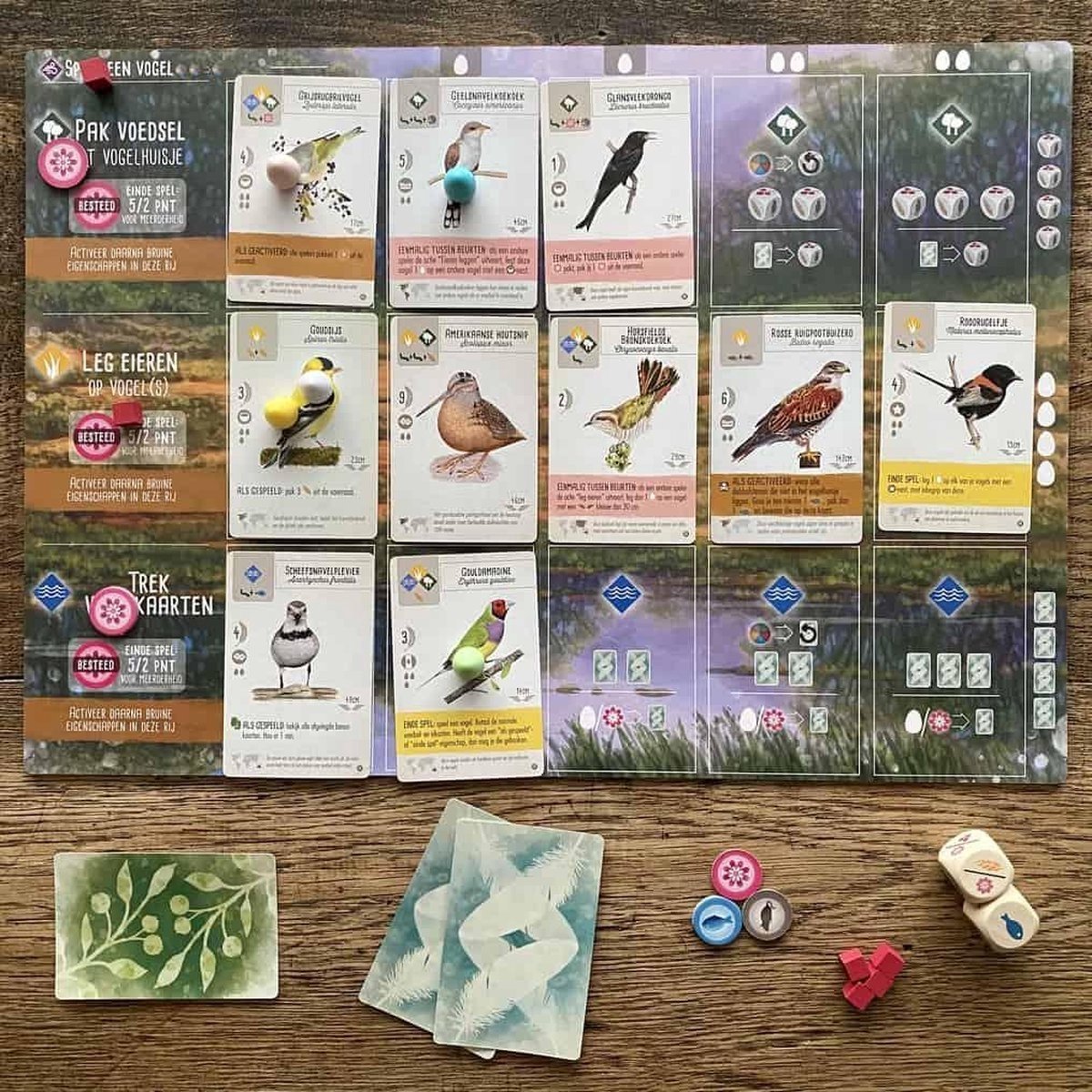 999 Games - Wingspan uitbreiding: Oceanië - Bordspel — afbeelding 6