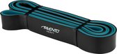 Avento Fitness Powerband Latex - Heavy - Zwart/Blauw