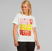 Dedicated Dames T-shirt Stockholm Wish U Were Vegan